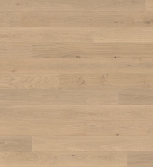 Engineered parquet 2V Oak light white Striking structured permaDur Top Connect