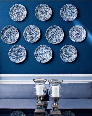 eichholtz blue chinese plates