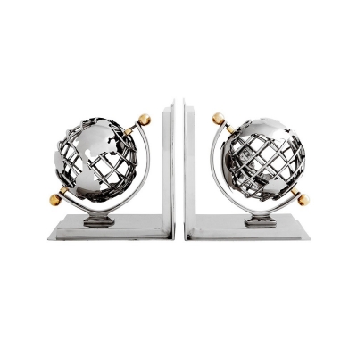 Bookend Globe Set of 2 Eichooltz